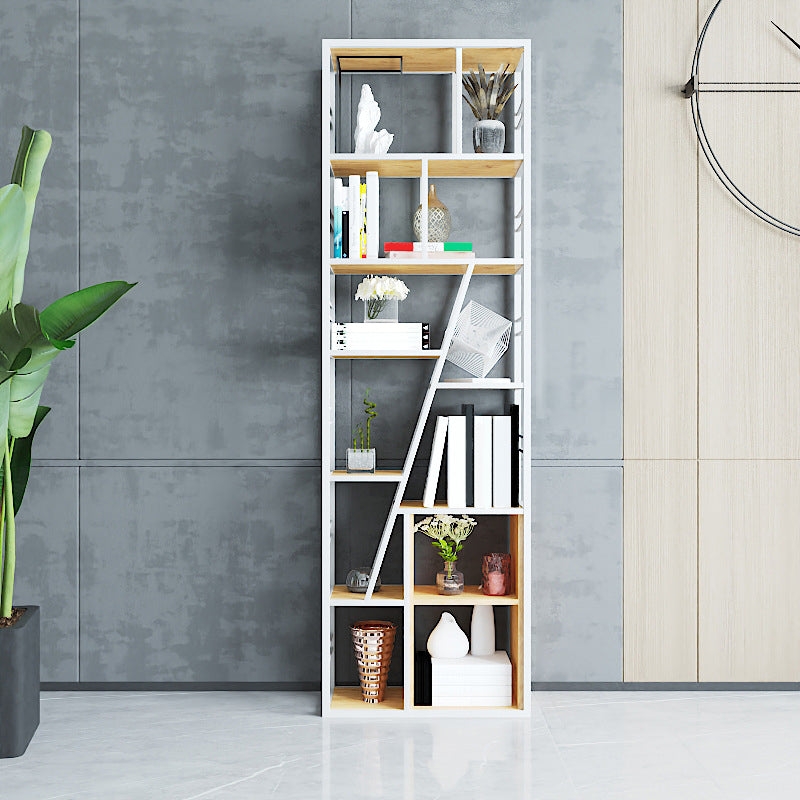 Libreria moderna di libreria in metallo da 10 "W con scaffali