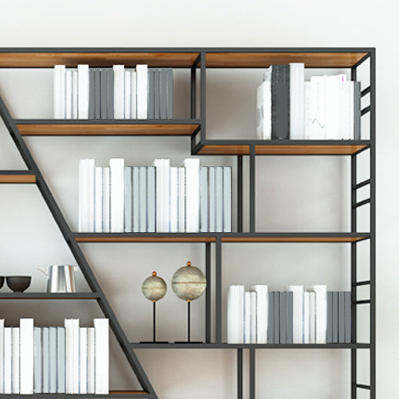 Libreria moderna di libreria in metallo da 10 "W con scaffali