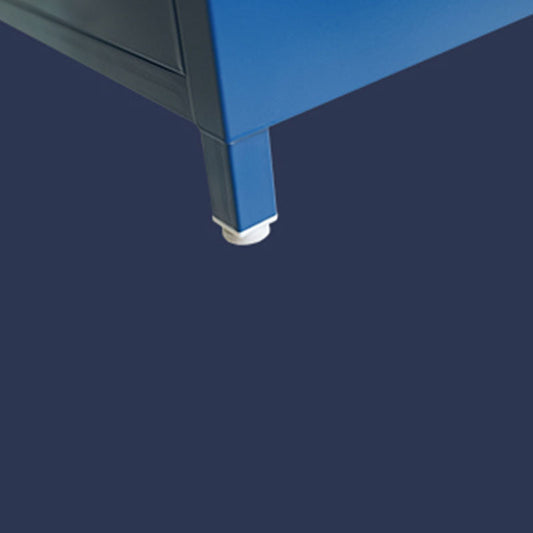 14 "W gesloten opslag boekenkast metalen frame boekenplank met glazen deuren