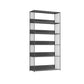 Modern Open Storage Bookcase 12" W Iron Frame Bookshelf with Shelves Clearhalo 'Bookcases' 'furn' 'furn_bookcases' 'Furniture' 'Office Furniture' 5782605