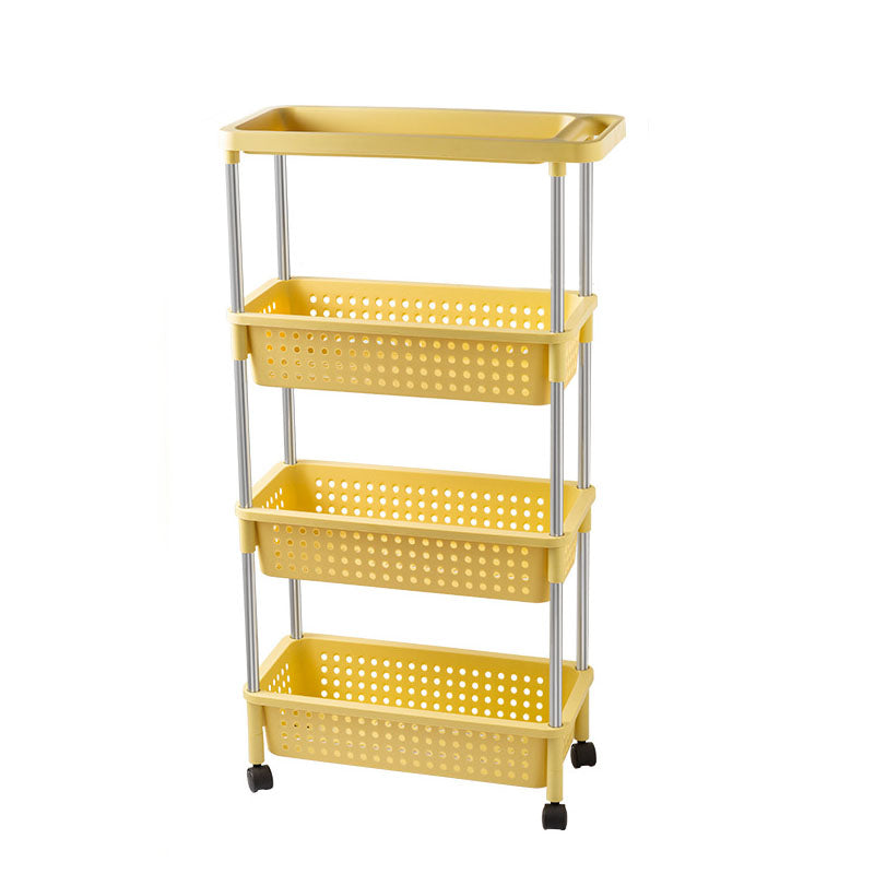 Modern Plastic Bookcase White Geometric Bookshelf for Any Room