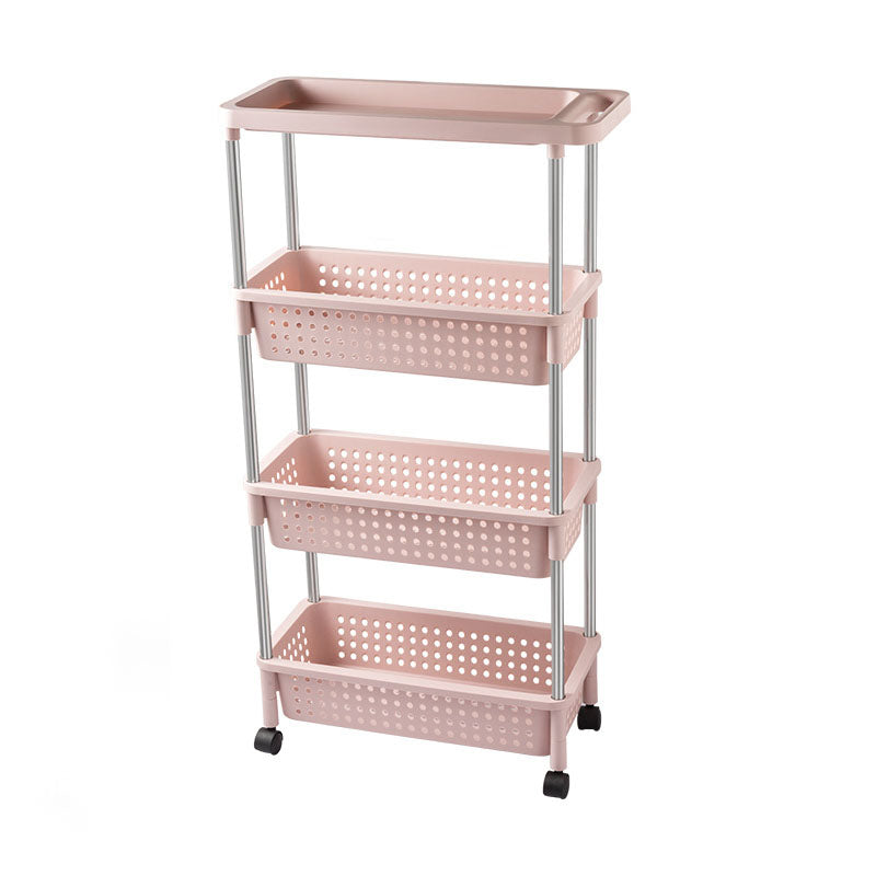 Modern Plastic Bookcase White Geometric Bookshelf for Any Room