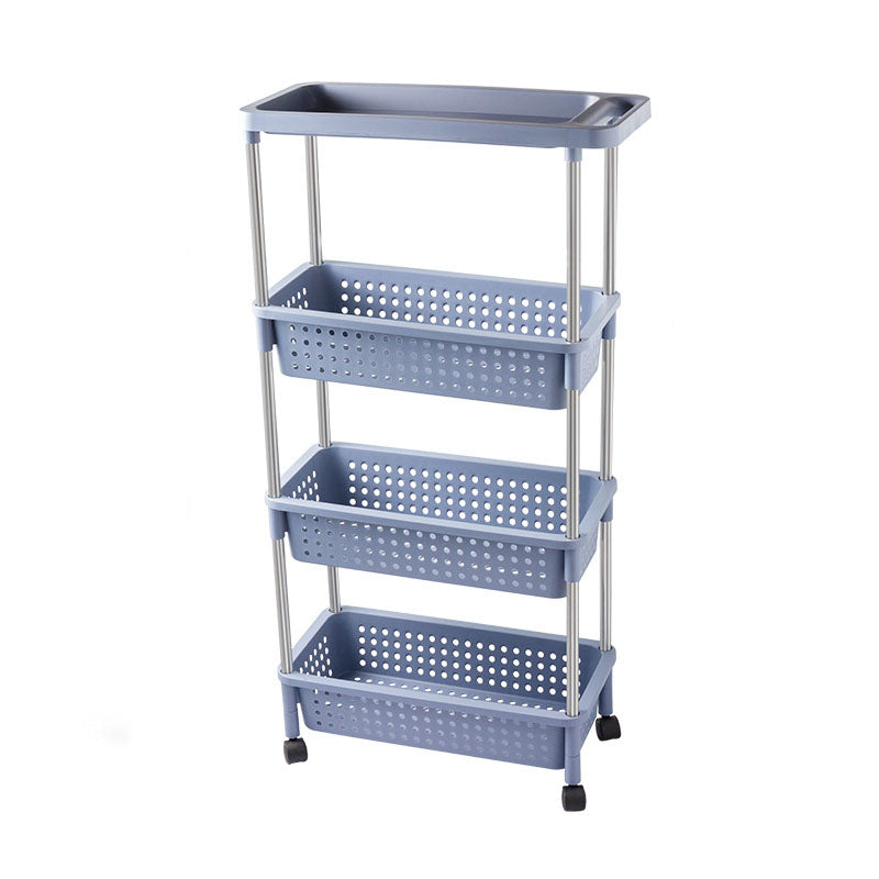 Modern Plastic Bookcase White Geometric Bookshelf for Any Room