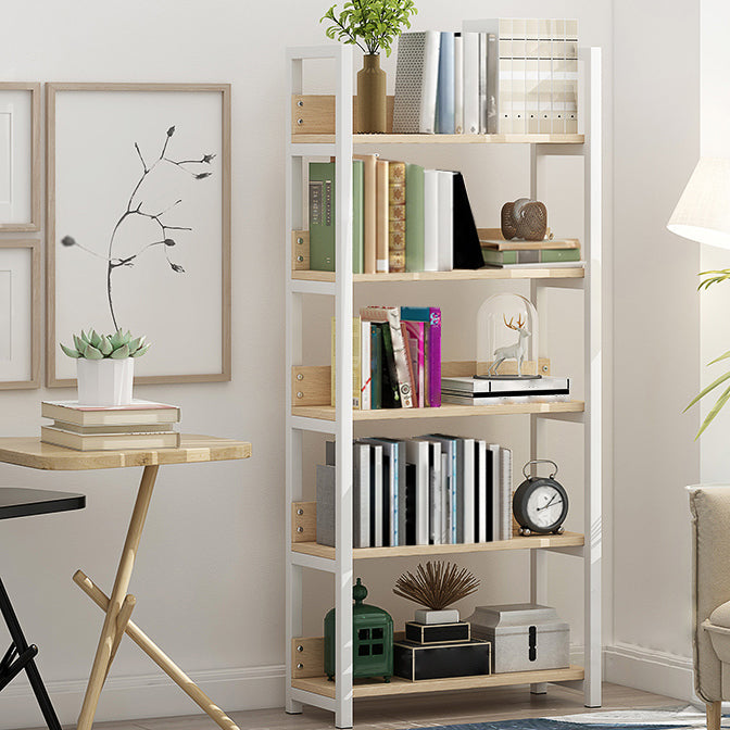 Libreria aperta a multistrato moderno in legno in legno in legno da soggiorno libreria