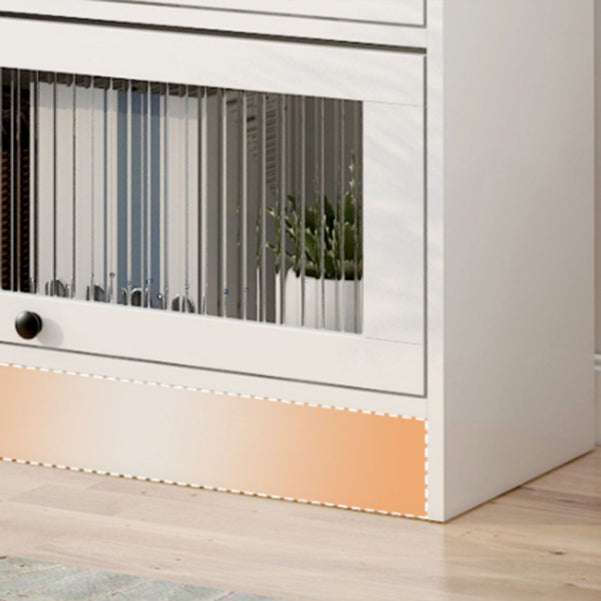 Scandinavian 11.8" Wide Standard Bookcase Manufactured Wood Bookshelf Clearhalo 'Bookcases' 'furn' 'furn_bookcases' 'Furniture' 'Office Furniture' 5782911