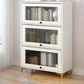 Scandinavian 11.8" Wide Standard Bookcase Manufactured Wood Bookshelf Clearhalo 'Bookcases' 'furn' 'furn_bookcases' 'Furniture' 'Office Furniture' 5782913