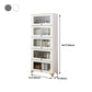 Scandinavian 11.8" Wide Standard Bookcase Manufactured Wood Bookshelf Clearhalo 'Bookcases' 'furn' 'furn_bookcases' 'Furniture' 'Office Furniture' 5782933