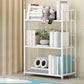 Modern Metal Bookshelf Home Office Standard Bookcase with Shelves