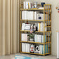 Modern Metal Bookshelf Home Office Standard Bookcase with Shelves