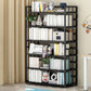 Modern Metal Bookshelf Home Office Standard Bookcase with Shelves