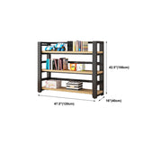 Industrial Manufactured Wood Book Shelf 16-inch Etagere Shelf