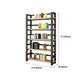 Industrial Manufactured Wood Book Shelf 16-inch Etagere Shelf