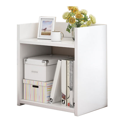 Contemporary Manufactured Wood Bookshelf Standard Home Bookcase