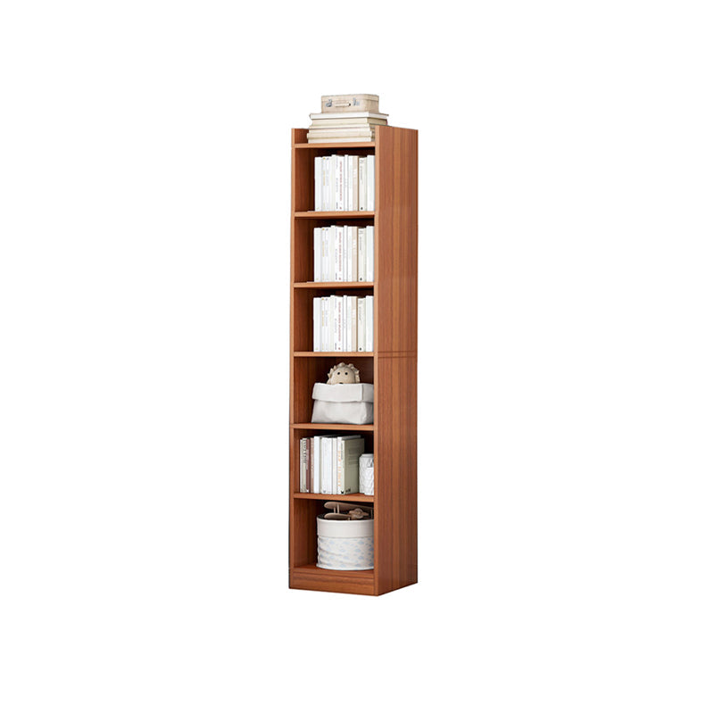 Contemporary Manufactured Wood Bookshelf Standard Home Bookcase
