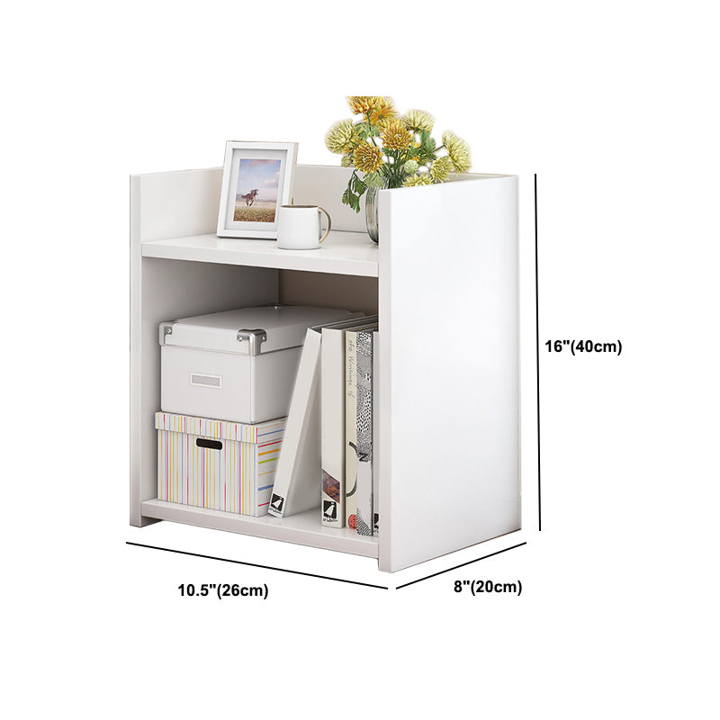 Contemporary Manufactured Wood Bookshelf Standard Home Bookcase