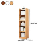 Contemporary Manufactured Wood Bookshelf Standard Home Bookcase