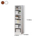 Contemporary Manufactured Wood Bookshelf Standard Home Bookcase
