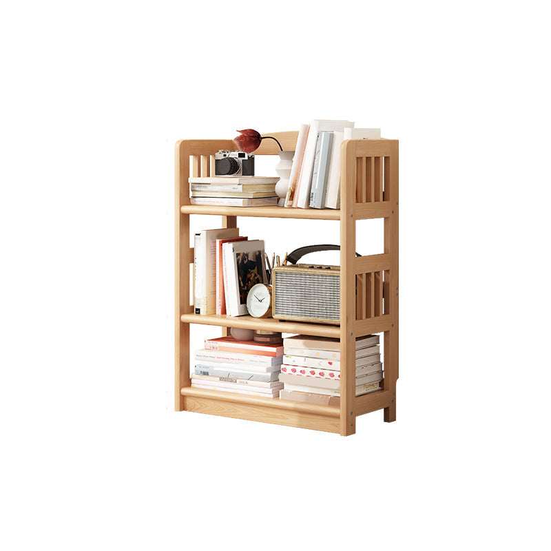 Rectángulo Etagere estantería escandinava de madera maciza abierta estantería