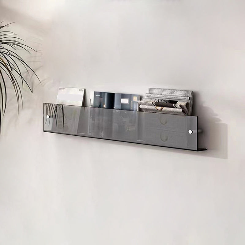 Modern Acrylic Bookcase, Bookshelf for Any Room, 6" H X 1.5" W