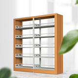 Libreria di libreria di libreria in acciaio contemporanea da 79 pollici libreria standard