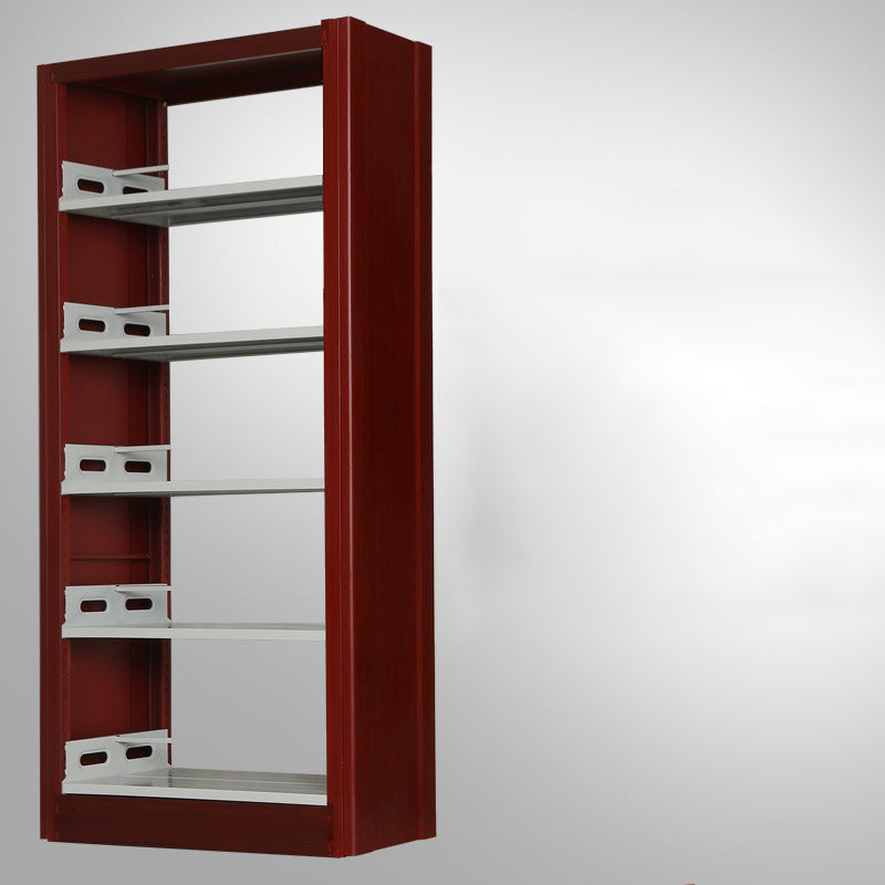 Libreria di libreria di libreria in acciaio contemporanea da 79 pollici libreria standard