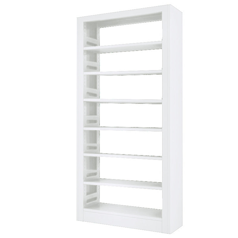 Rectangle Etagere Bookcase Modern Metal Open Bookcase with Shelves White Clearhalo 'Bookcases' 'furn' 'furn_bookcases' 'Furniture' 'Office Furniture' 5783409