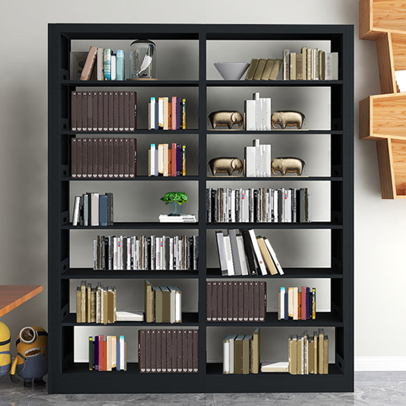 Rectangle Etagere Bookcase Modern Metal Open Bookcase with Shelves Clearhalo 'Bookcases' 'furn' 'furn_bookcases' 'Furniture' 'Office Furniture' 5783413