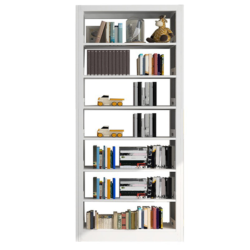 Rectangle Etagere Bookcase Modern Metal Open Bookcase with Shelves Clearhalo 'Bookcases' 'furn' 'furn_bookcases' 'Furniture' 'Office Furniture' 5783416