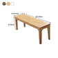 17.7"H Modern Entryway and Bedroom Bench Solid Wood Rubberwood Bench Clearhalo 'Benches' 'Chairs & Seating' 'furn' 'furn_benches' 'Furniture' 'Living Room Furniture' 5783607
