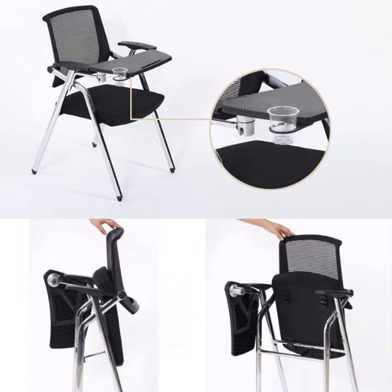 Chaise de conférence contemporaine Black Mesh Seat and Back Task Chair