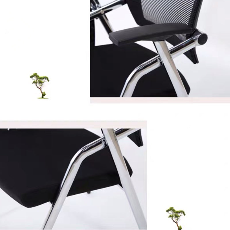 Chaise de conférence contemporaine Black Mesh Seat and Back Task Chair
