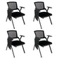 Chaise de conférence contemporaine Black Mesh Seat and Back Task Chair