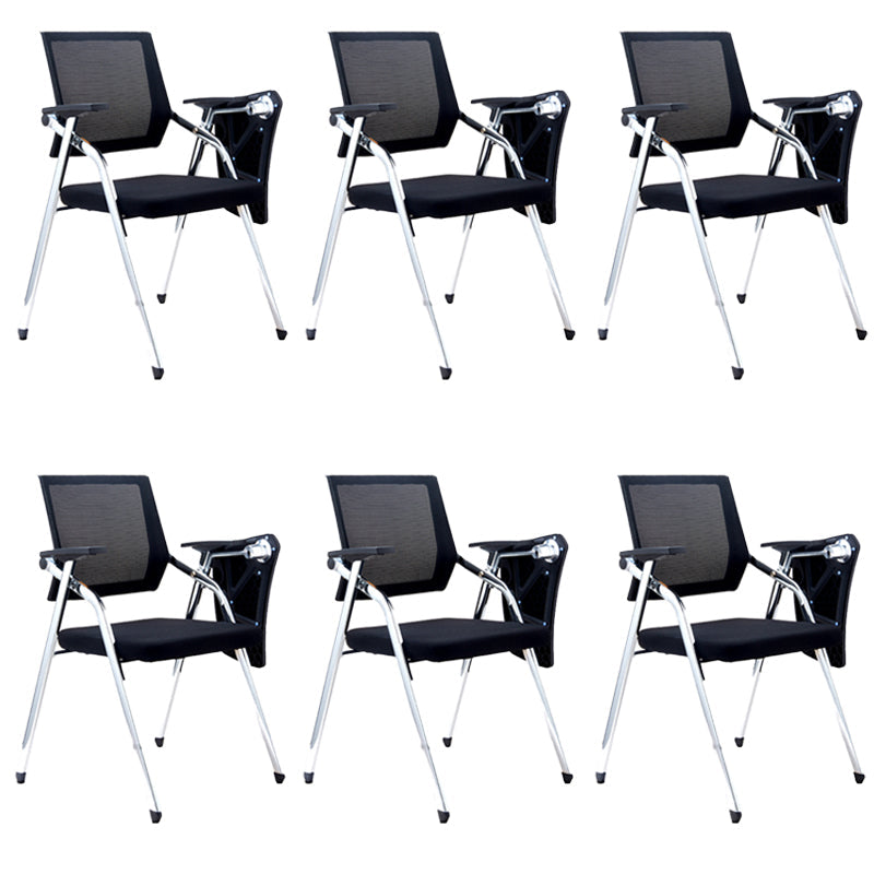 Chaise de conférence contemporaine Black Mesh Seat and Back Task Chair