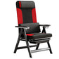 Modern High Back Executive Chair No Wheels Lumbar Support Desk Chair Red 1 Piece Clearhalo 'furn' 'furn_office_chair' 'Furniture' 'Office Chairs' 'Office Furniture' 'office_chair' 5783738