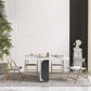 Contemporary Dining Set 1/2/3/5 Pcs Folding Dining Room Table and Chairs