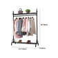 Contemporary Hall Stand with Clothes Rail Storage Shelves Coat Hanger Clearhalo 'Entry & Mudroom Furniture' 'furn' 'furn_hall_tree_coat_racks' 'Furniture' 'Hall Trees & Coat Racks' 'hall_tree_coat_racks' 5784361