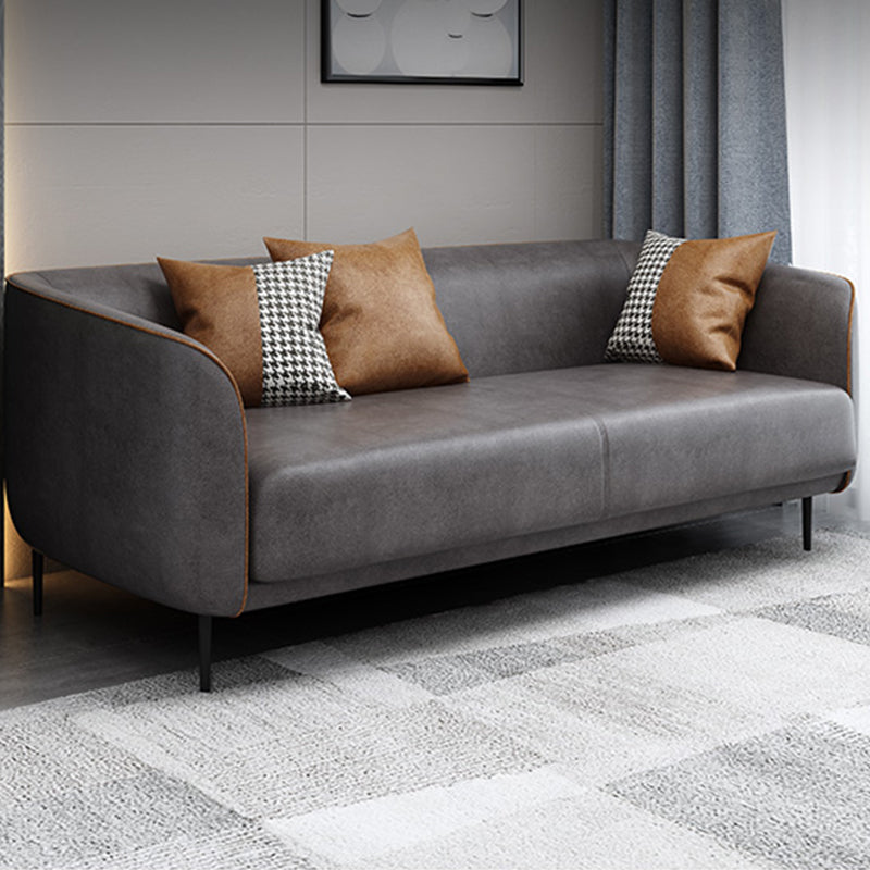 Canapé de smoking standard en faux cuir moderne canapé de salon