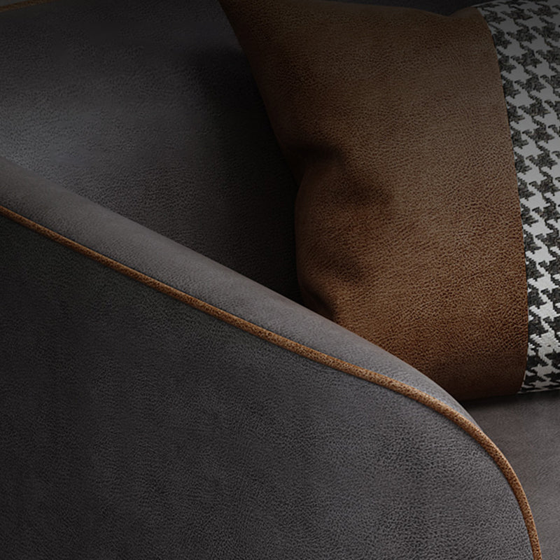 Canapé de smoking standard en faux cuir moderne canapé de salon