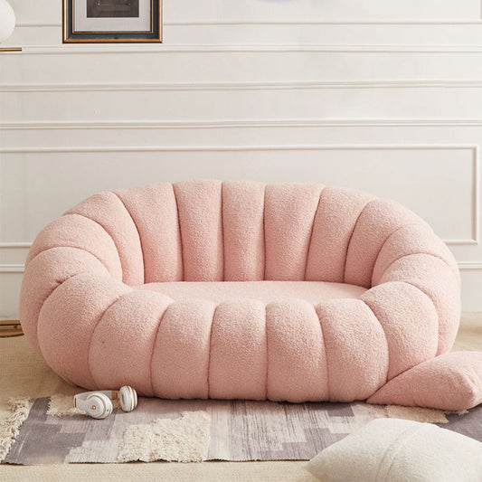 Modern 2/3-zits hellende arm bank 39.37 "D genaaid kussen achterbank