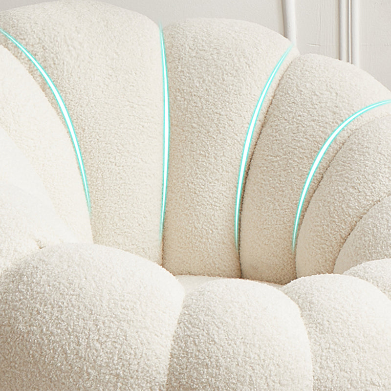 Sofá de brazo inclinado de 2/3 plazas moderna 39.37 "D Sofá de almohada cosida