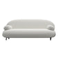 Pillow Top Arm Sofa Contemporary Wool 29.9-Inch High Sofa in White 94.5"L x 35.4"W x 29.5"H Clearhalo 'furn' 'furn_sofas' 'Furniture' 'Living Room Furniture' 'Sofa' 'sofas' 5784568