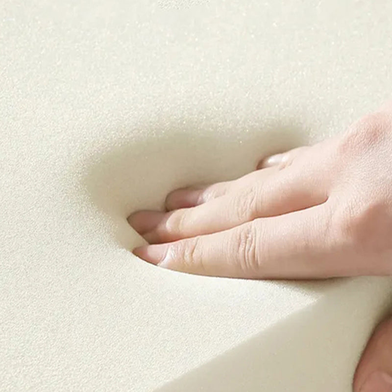 Divano braccio inclinato in lana grigia divano curvo contemporaneo per soggiorno