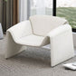 32.38" D Wool Sofa Modernism Pillow Top Arm Seating in White Clearhalo 'furn' 'furn_sofas' 'Furniture' 'Living Room Furniture' 'Sofa' 'sofas' 5784603