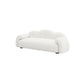 32.38" D Wool Sofa Modernism Pillow Top Arm Seating in White 82.7"L x 32.3"W x 27.6"H Clearhalo 'furn' 'furn_sofas' 'Furniture' 'Living Room Furniture' 'Sofa' 'sofas' 5784606