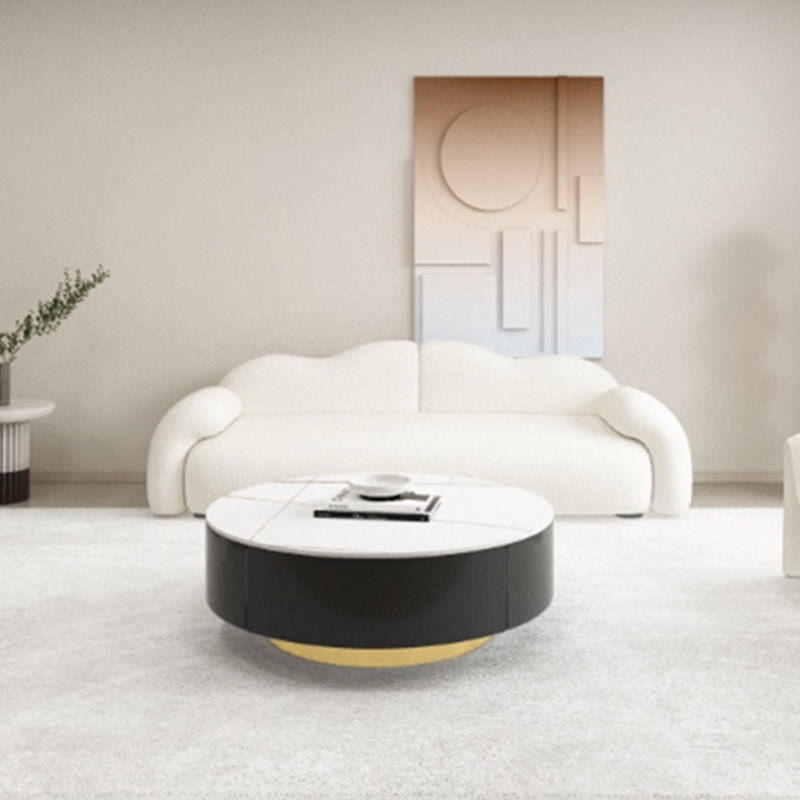 32.38" D Wool Sofa Modernism Pillow Top Arm Seating in White Clearhalo 'furn' 'furn_sofas' 'Furniture' 'Living Room Furniture' 'Sofa' 'sofas' 5784608
