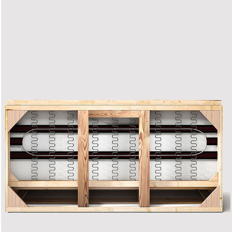 Modern Faux Leather Sofa Tuxedo Arm Tight Back Sofa in Grey/black Clearhalo 'furn' 'furn_sofas' 'Furniture' 'Living Room Furniture' 'Sofa' 'sofas' 5784674