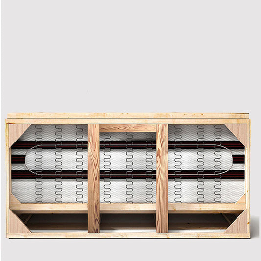 Modern Faux Leather Sofa Tuxedo Arm Tight Back Sofa in Grey/black Clearhalo 'furn' 'furn_sofas' 'Furniture' 'Living Room Furniture' 'Sofa' 'sofas' 5784674