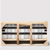 Modern Faux Leather Sofa Tuxedo Arm Tight Back Sofa in Grey/black Clearhalo 'furn' 'furn_sofas' 'Furniture' 'Living Room Furniture' 'Sofa' 'sofas' 5784674