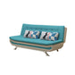 Convertible Sofa Fabric Split Back Sewn Pillow Back Settee for Living Room