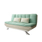 Convertible Sofa Fabric Split Back Sewn Pillow Back Settee for Living Room